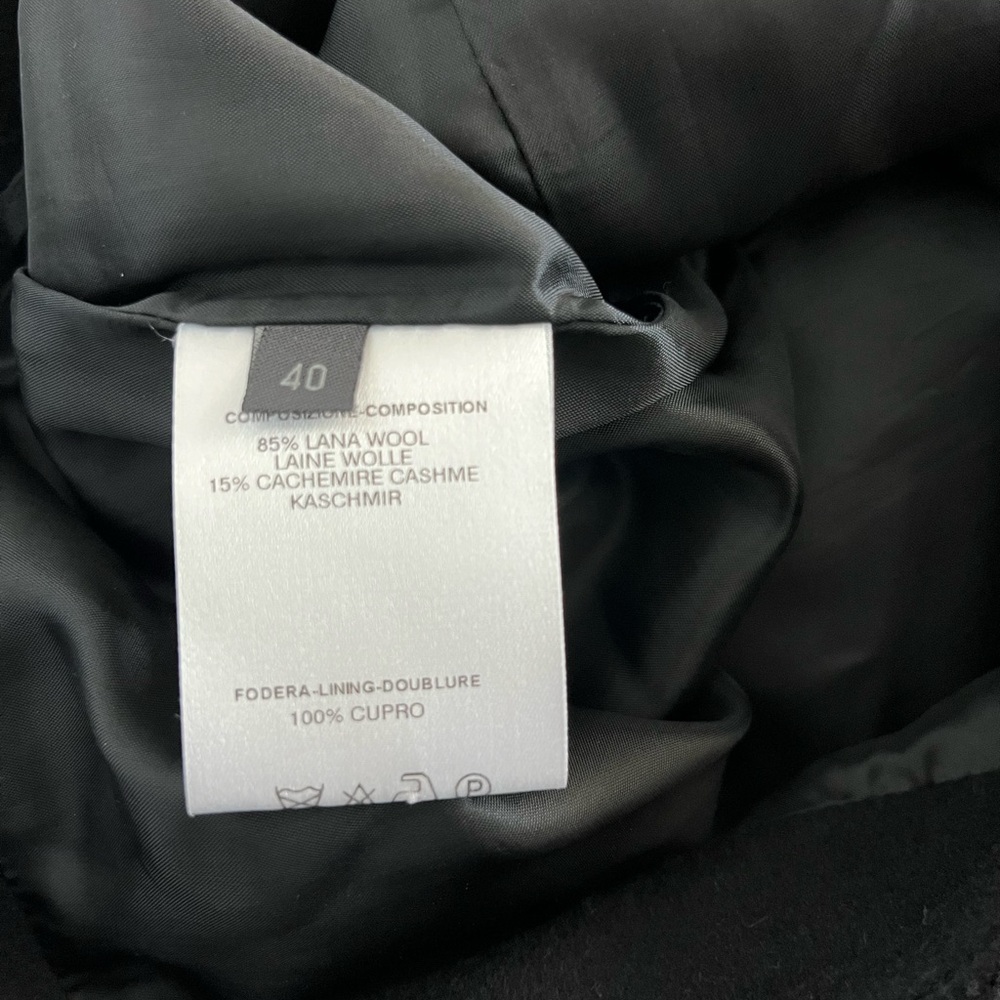 Fendi black cashmere blend pencil skirt EU40 US8 - Picture 7 of 8